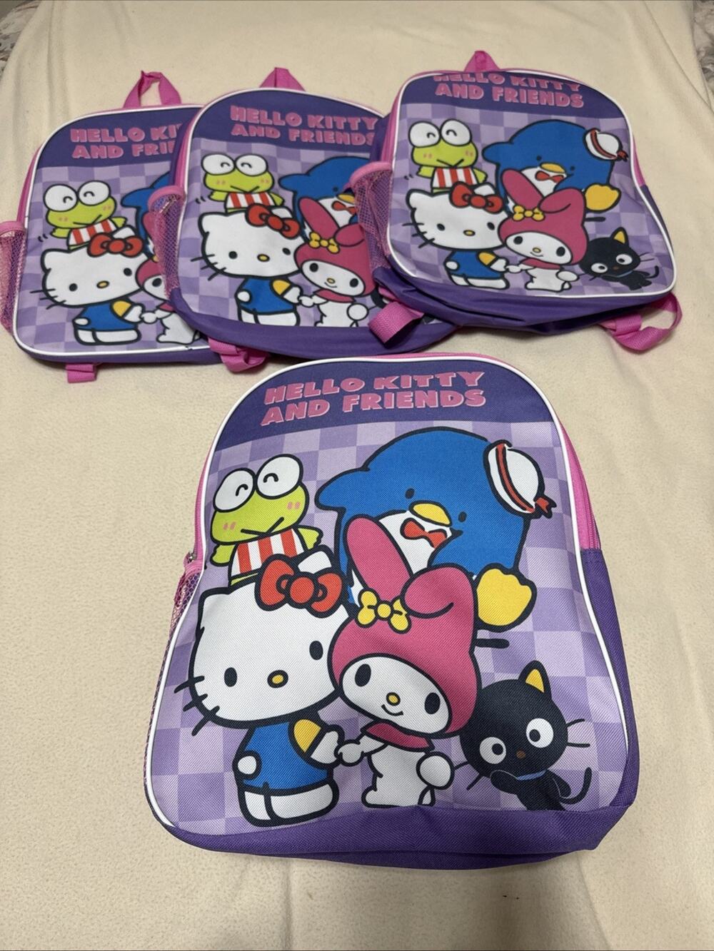 Hello Kitty & Friends Back To School Backpack-Kuromi (4 To Sell)